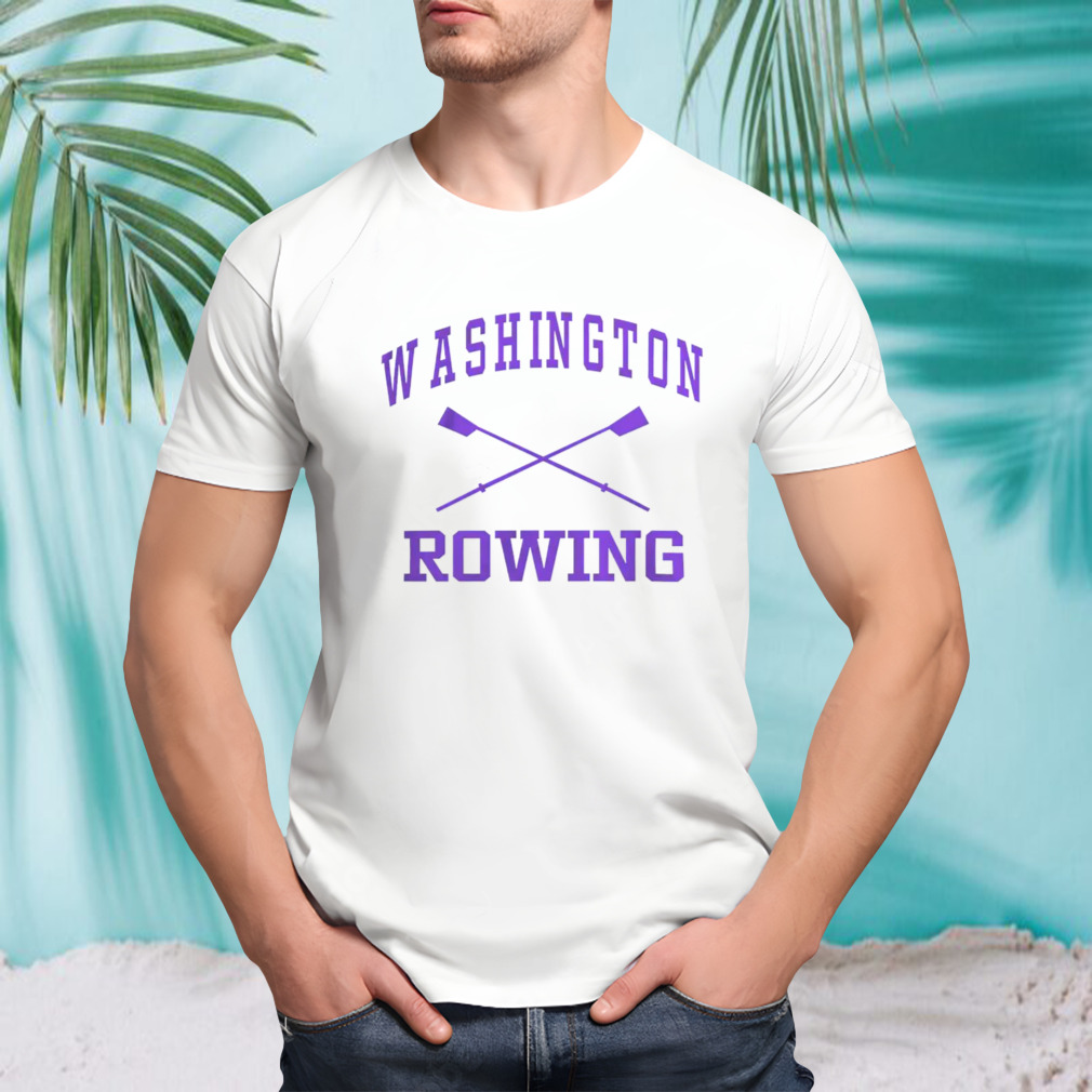 Washington Huskies champion rowing oars shirt