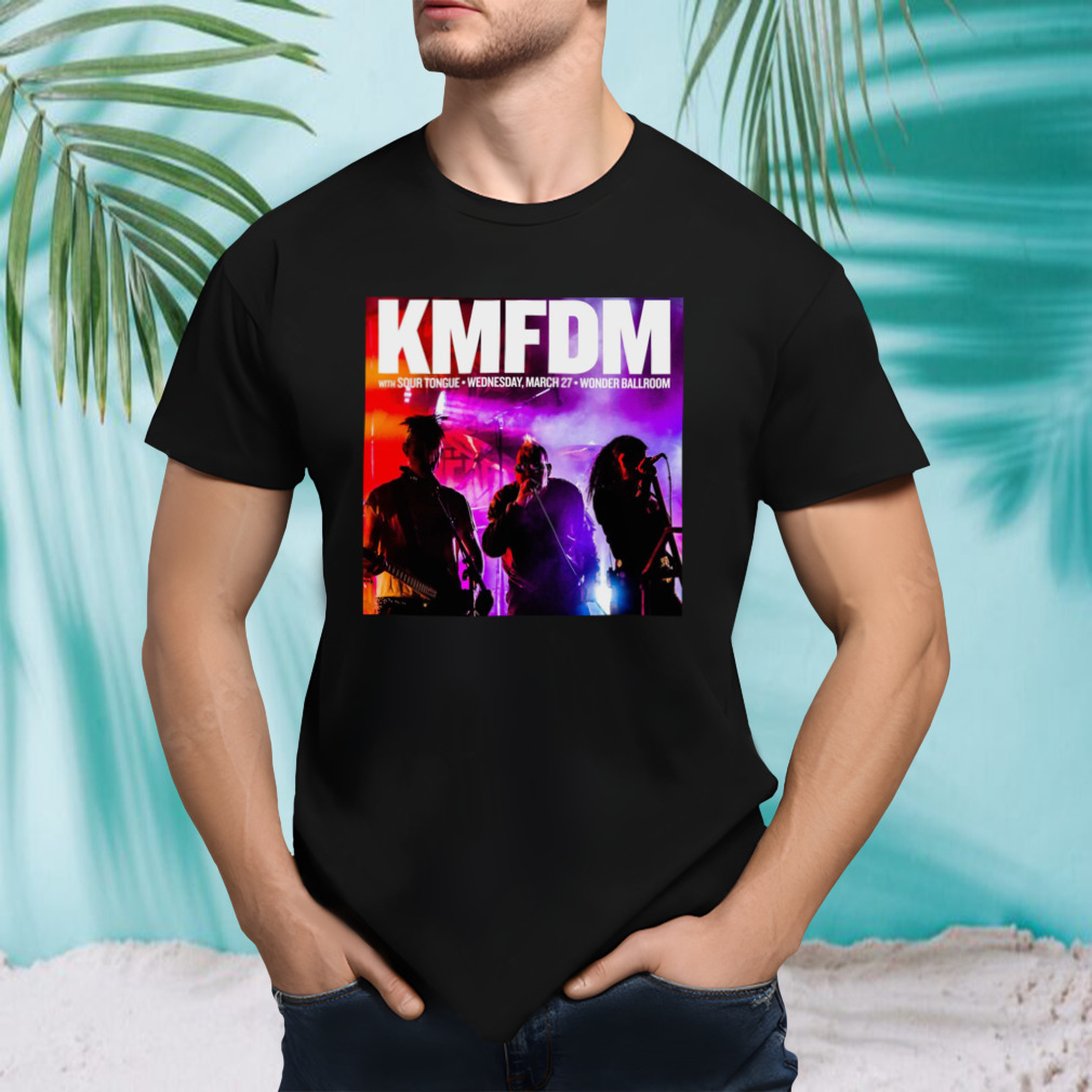 KMFDM Tour 2024 poster shirts