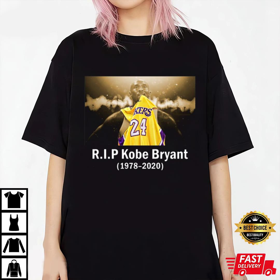 Rip Black Mamba Kobe Bryant Tee Shirt