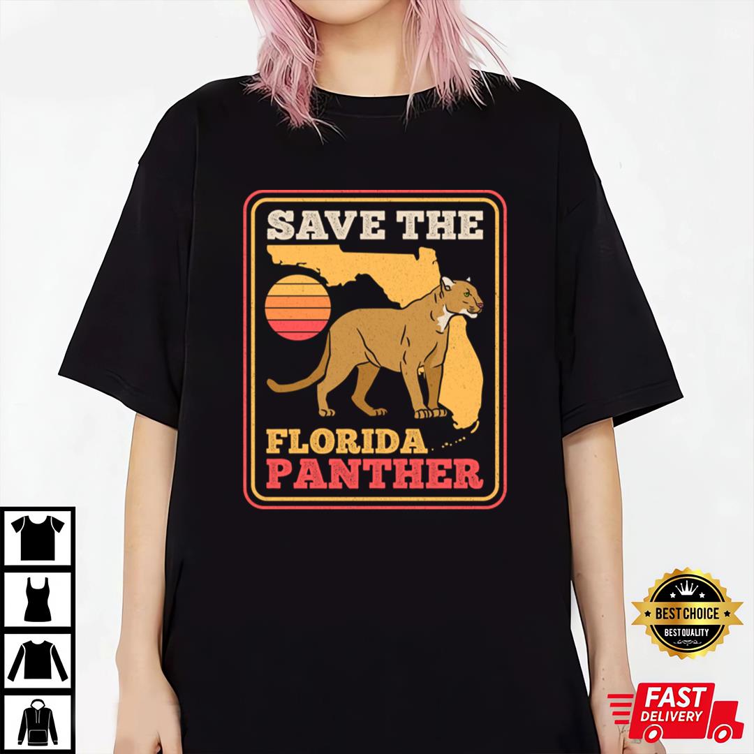 Save The Florida Panther T-Shirt