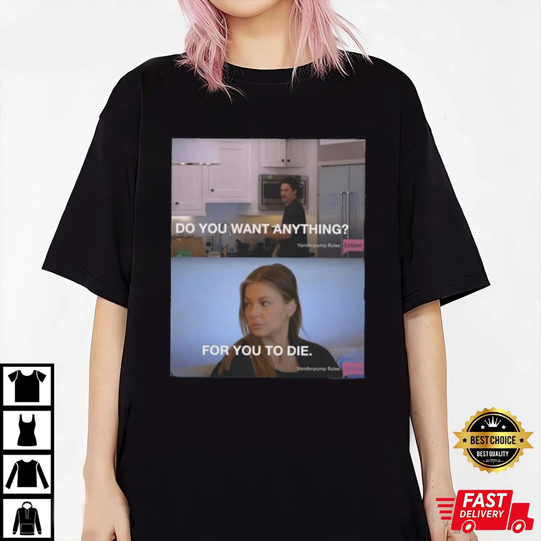 Scandoval 2023 Ariana For You To Die Bravo TV Midseason Trailer Screengrab Meme T-shirt