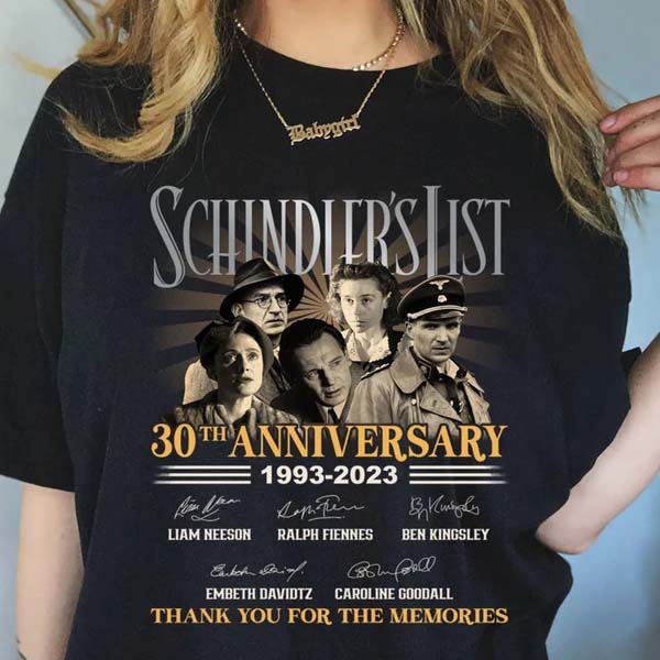 Schindler_s List Shirt Vintage Schindler List Shirt Schindler_s List 30th Anniversary Tshirt