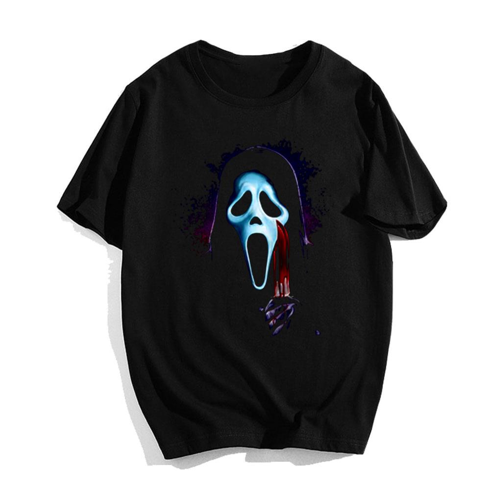Scream GhostFace T-shirt For Horror Movies Fans