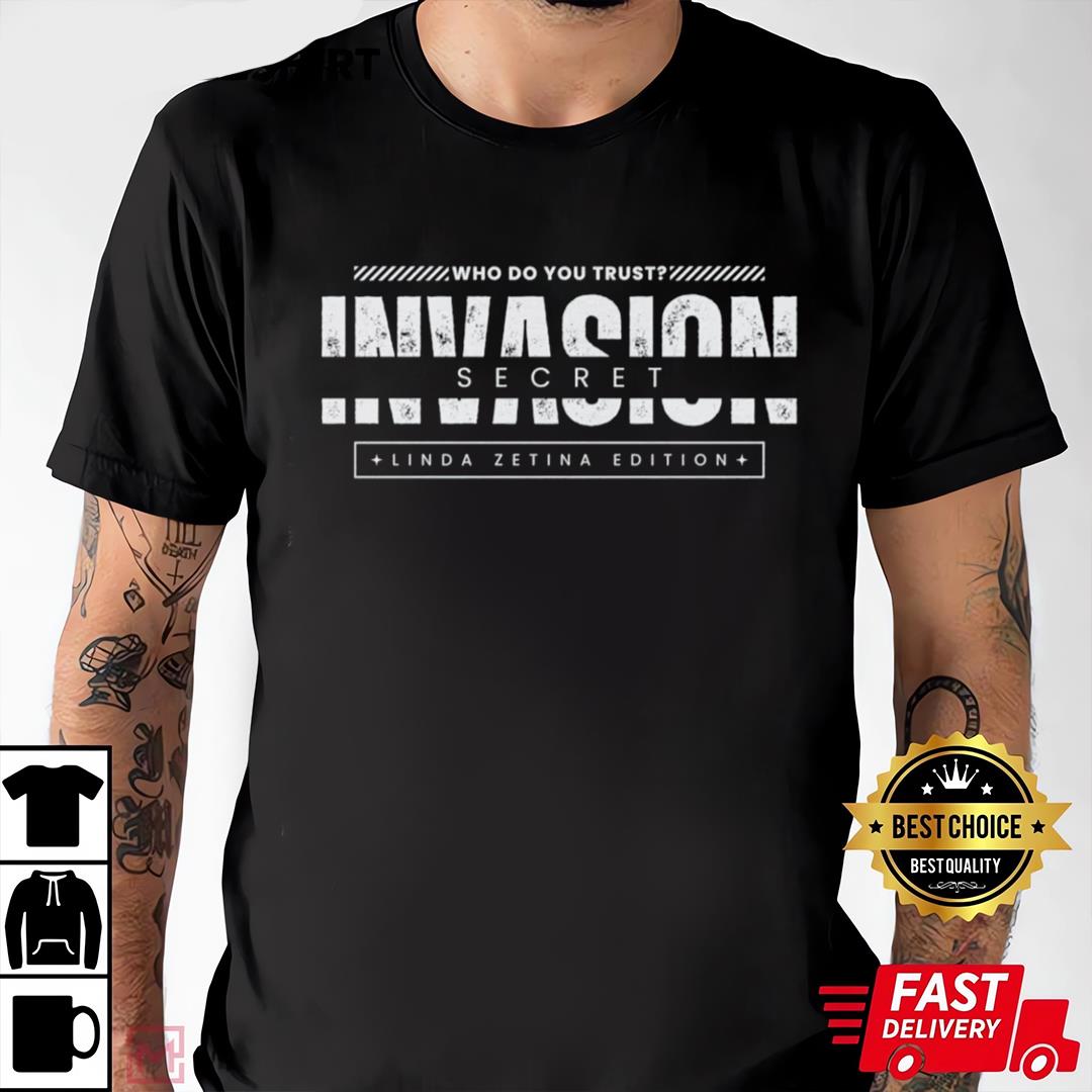 Secret Invasion Series T-shirt, Secret Invasion Marvel Tee T-shirt, Skrull Cute Black T-shirt Zetina Edition