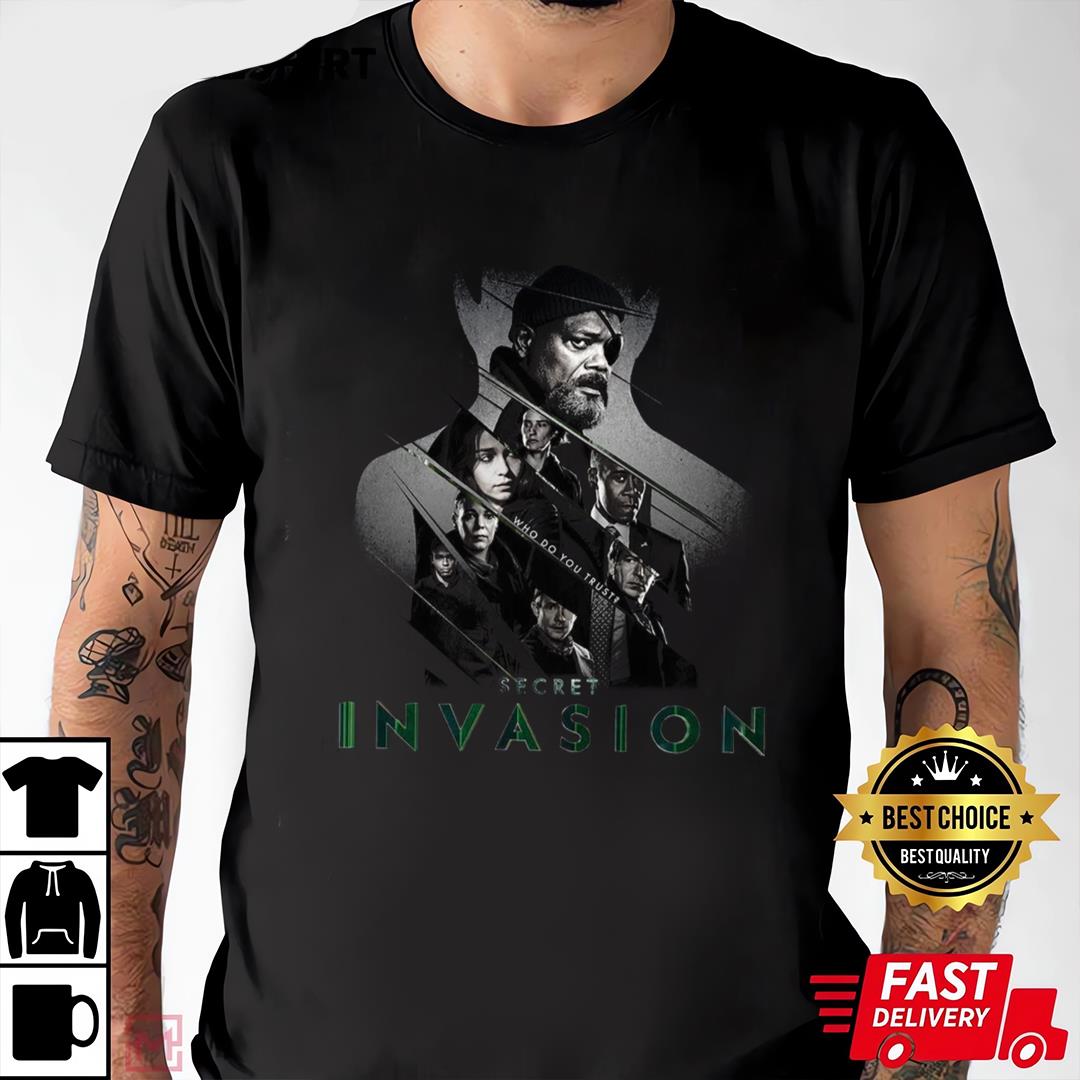 Secret Invasion Shirt, Nick Fury Shirt, Secret Invasion 2023 TV Series, Superhero Shirt Avengers Secret Invasion Shirt