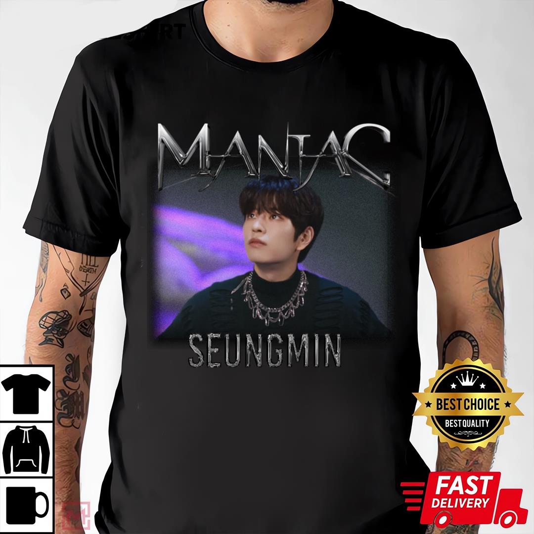 Seungmin Maniac Skz T-shirt