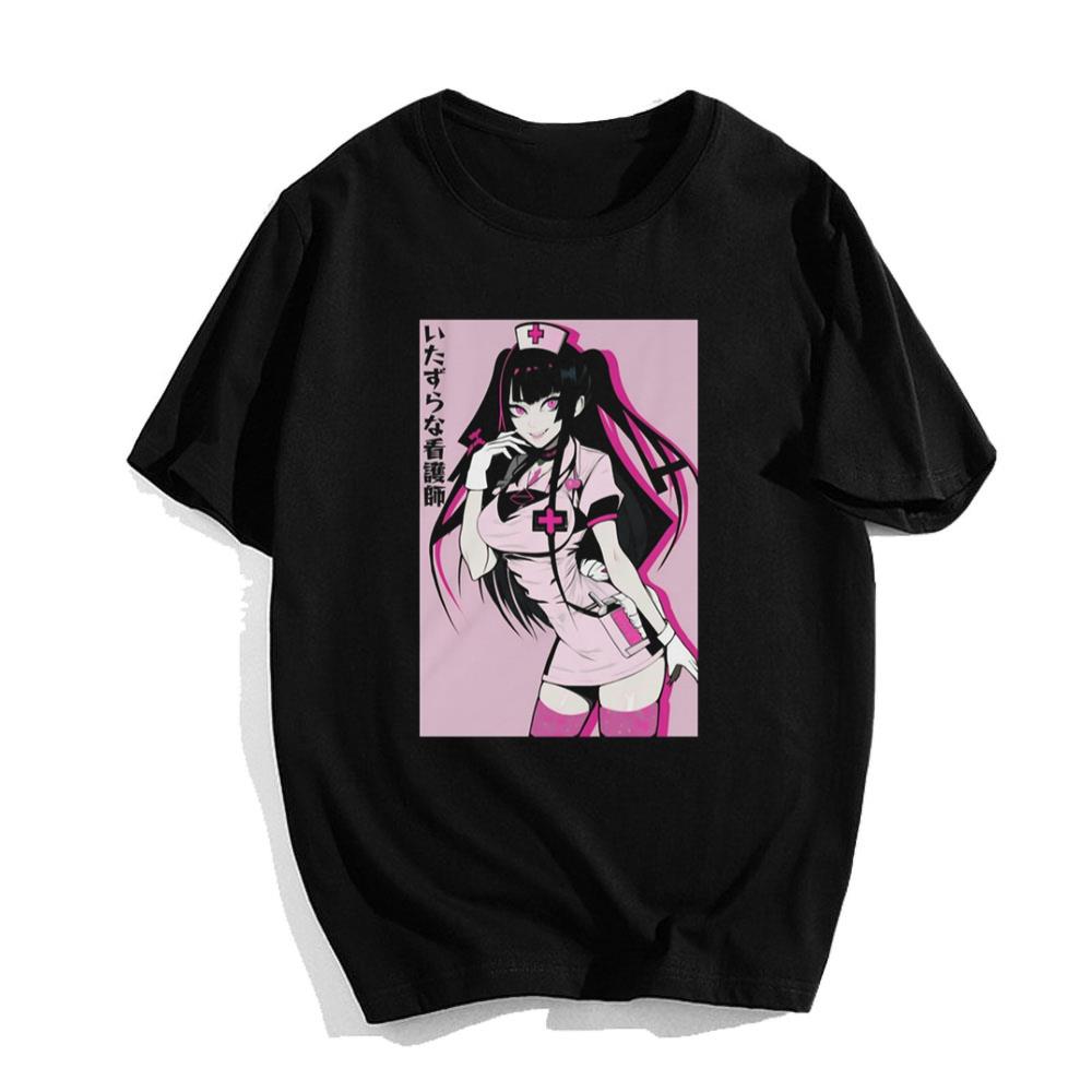 Sexy Anime Nurse Waifu Anime Unisex Softstyle T-Shirt