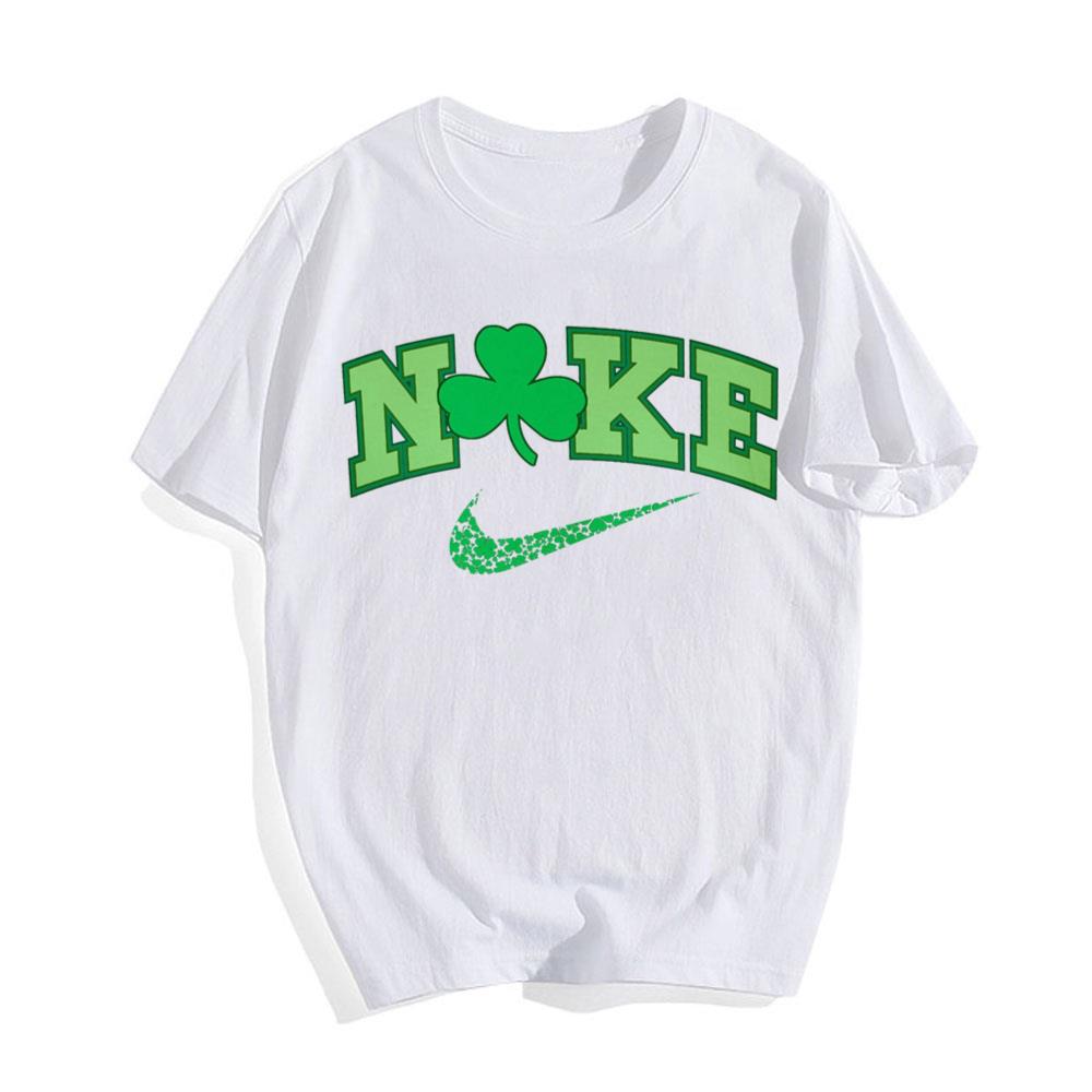 Shamrock Irish Nike Green T-Shirts For St Patricks Day