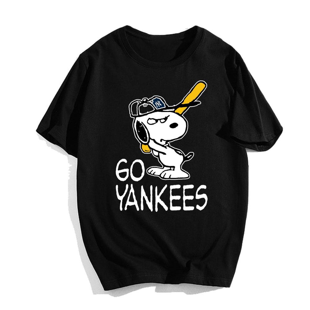 Snoopy Go New York Yankees T-Shirt