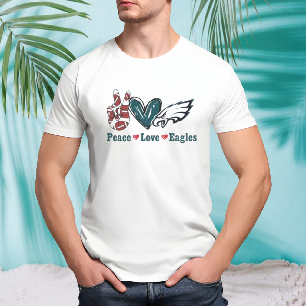 Peace Love Philadelphia Eagles 2024 T-shirt