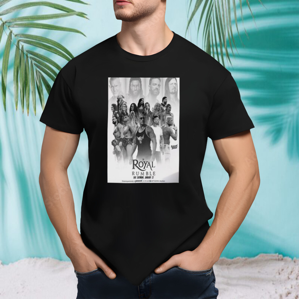 Wwe Royal Rumble January 27th 2024 T-shirt