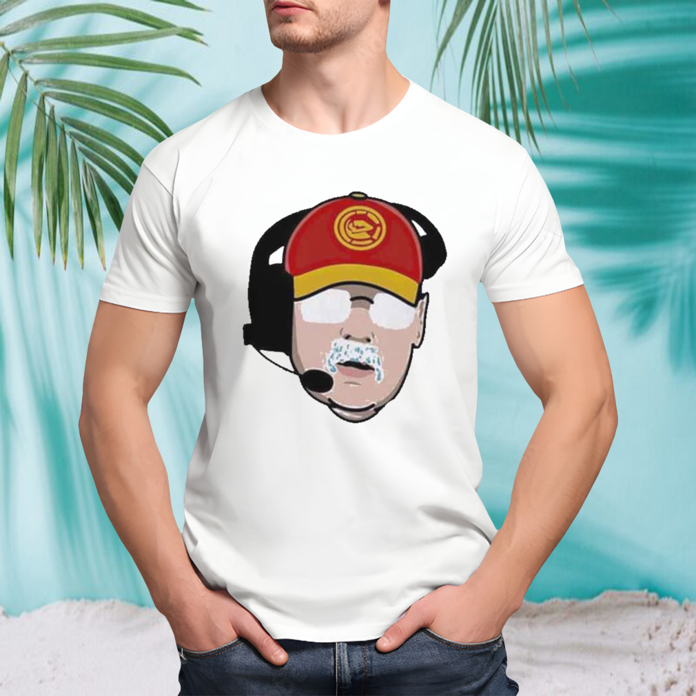 Coach Andy Reid Frozen Mustache shirt