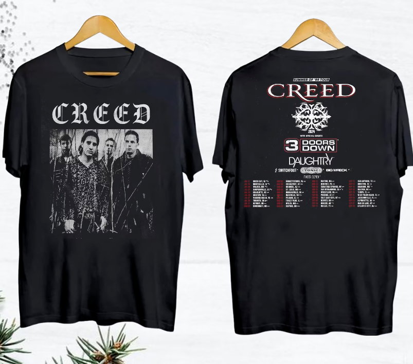 2024 Creed Band Summer of ’99 Tour T-Shirt