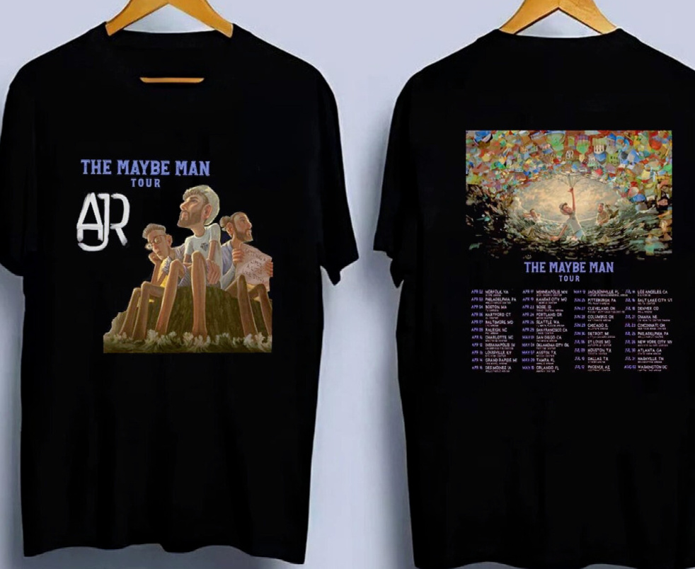 AJR Band The Maybe Man Tour 2024 Tour T-Shirt Gift Fans Music