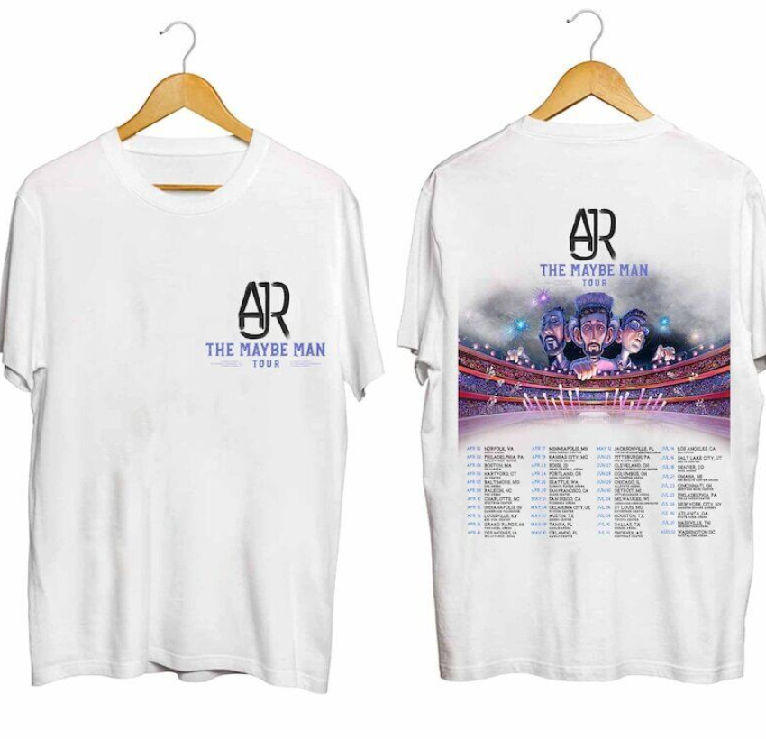 AJR The Maybe Man Tour 2024 Tour Shirt, AJR Band Fan Shirt, The Maybe Man 2024