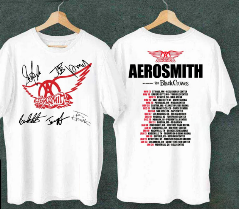 Aerosmith 2024 tour T-Shirt