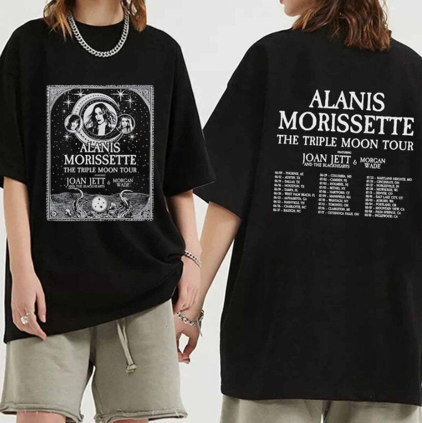 Alanis Morissette The Triple Moon Tour 2024 Shirt