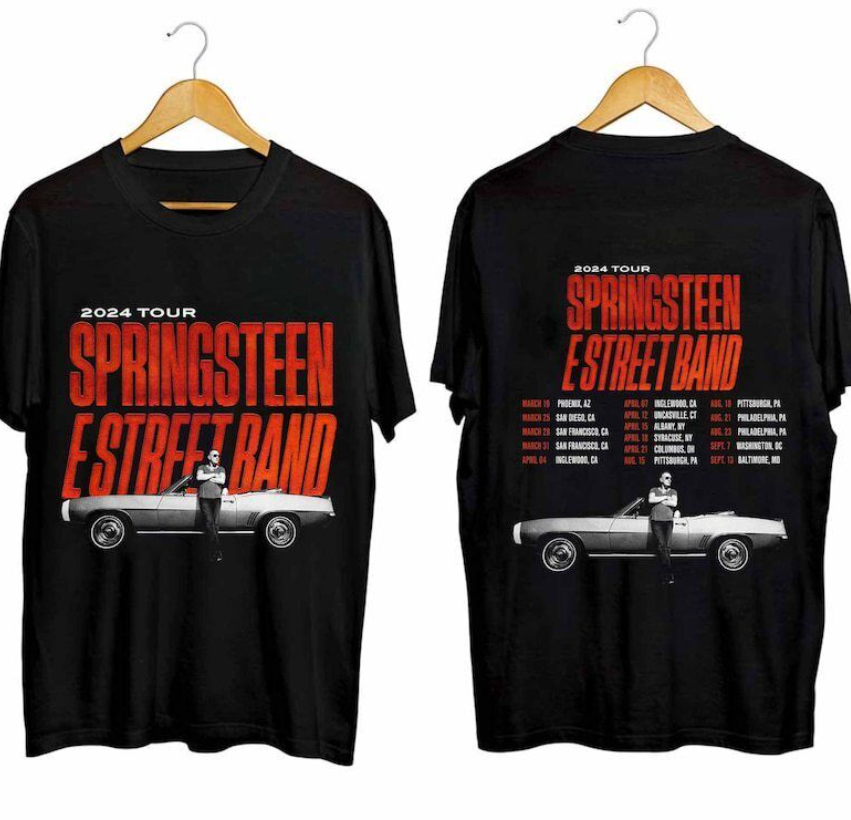 Bruce Springsteen Tour 2024 Shirt, Bruce Springsteen Fans Shirt