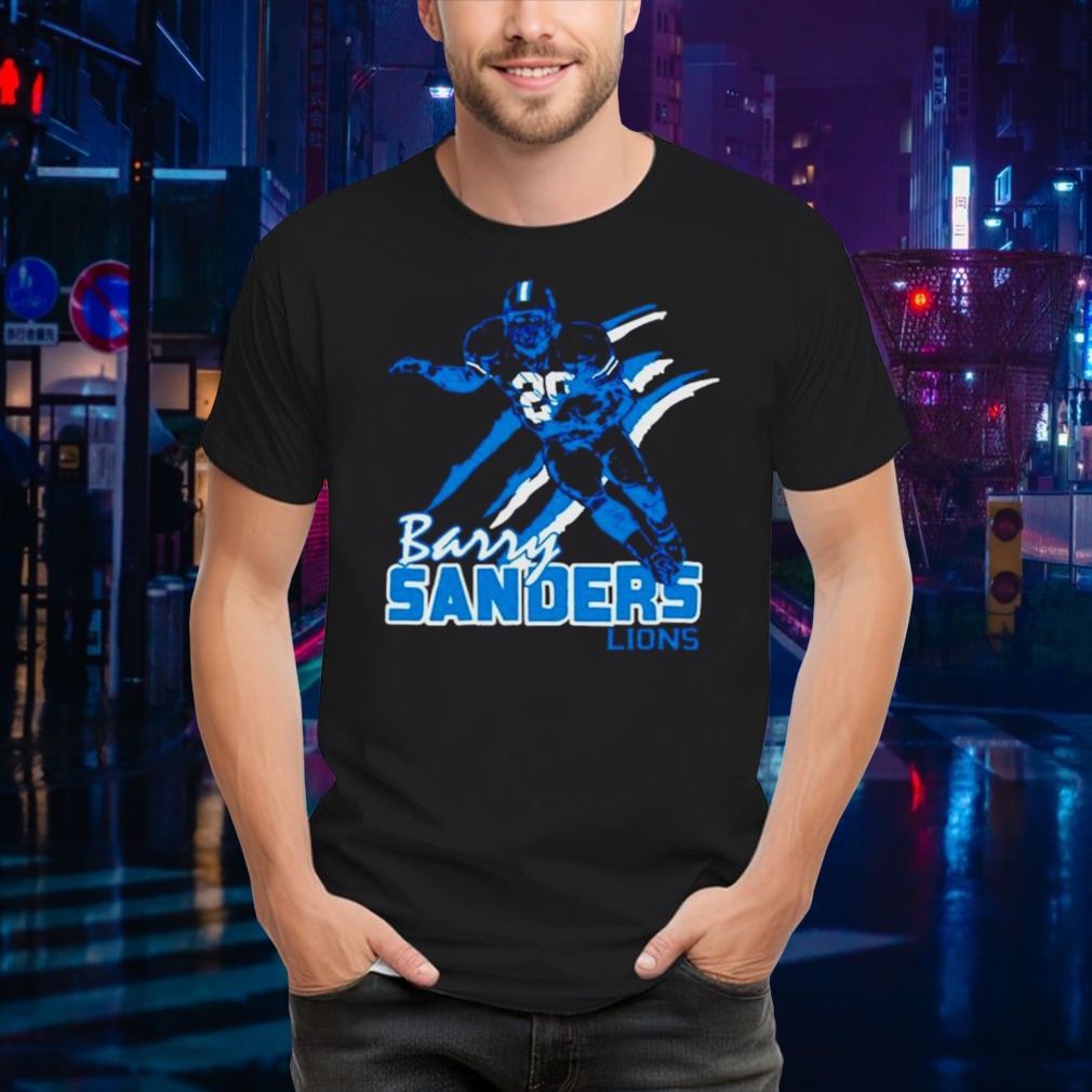 Detroit Lions Barry Sanders vintage shirt
