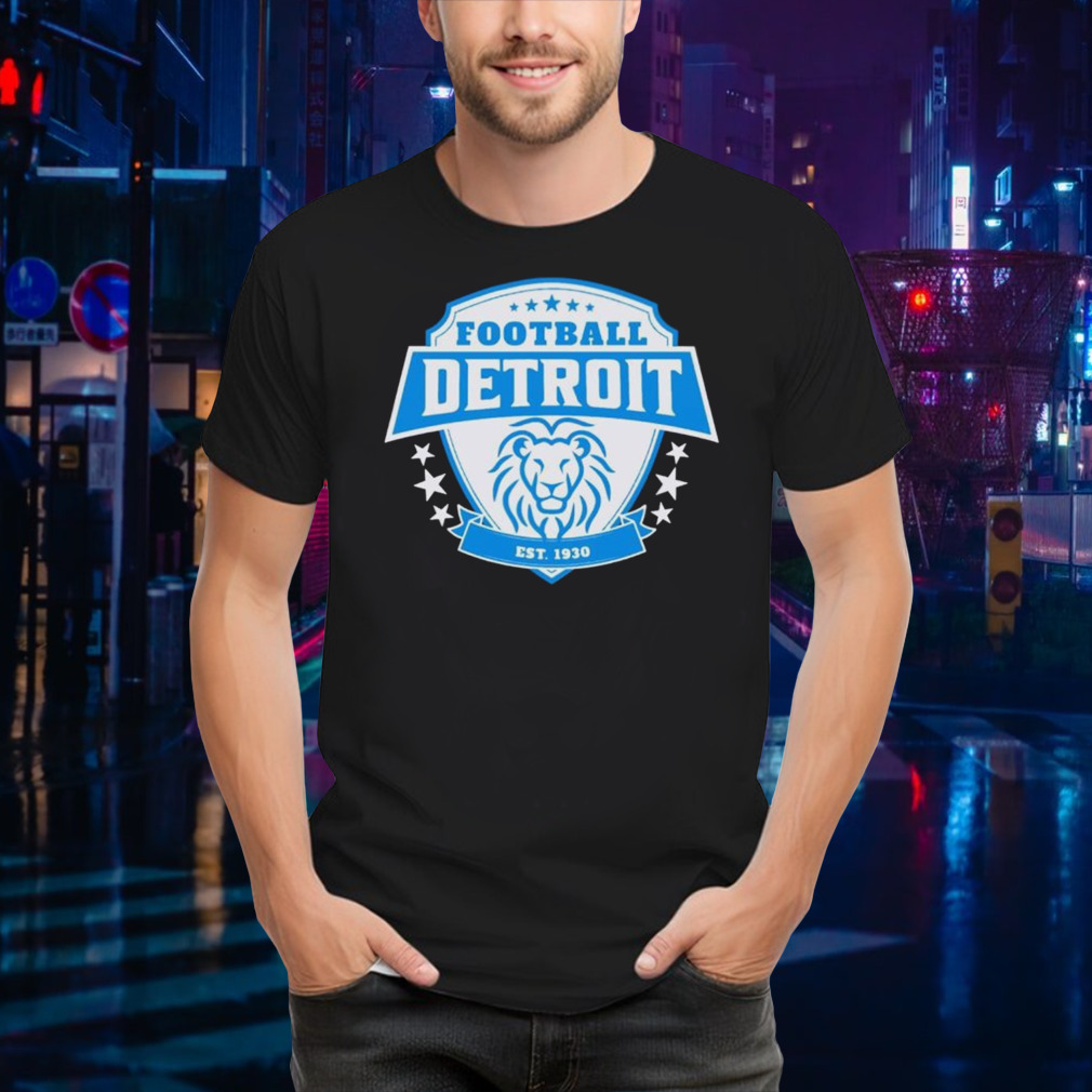 Detroit Lions football Est 1930 vintage shirt