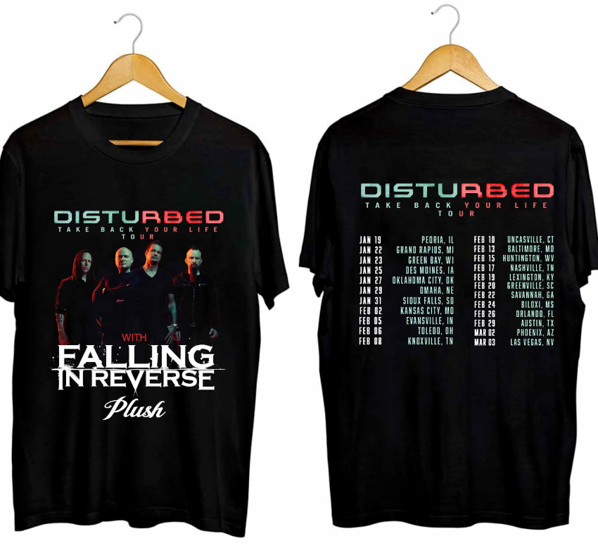 Disturbed 2024 Tour T-Shirt