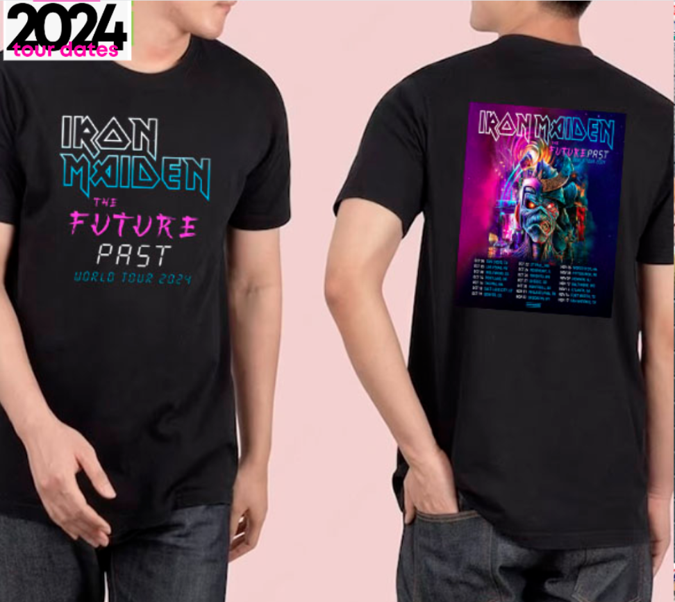 Iron Maiden The Future Past World Tour 2024 shirt