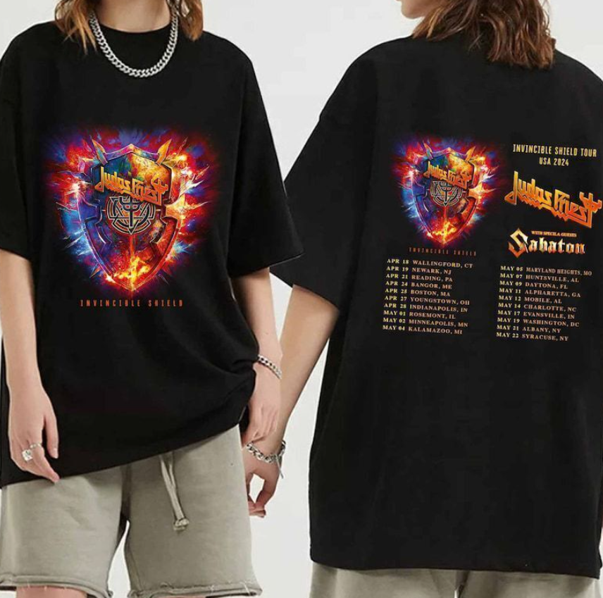 Judas Priest 2024 Tour T-Shirt