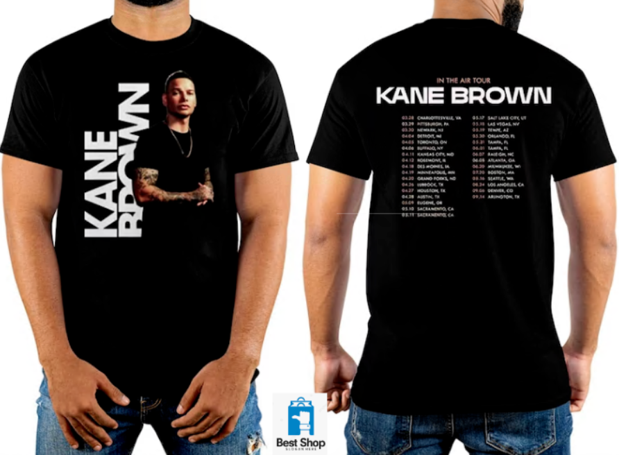 Kane Brown In The Air Music Tour 2024 T-Shirt