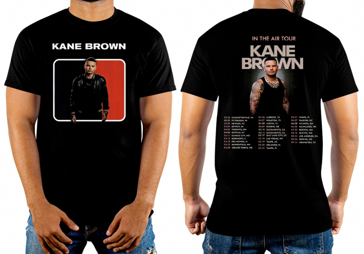 Kane Brown In The Air Tour 2024 T-shirt