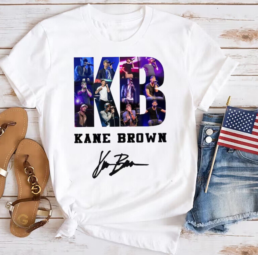 Kane Brown Signature Shirt, Kane Brown In The Air Tour 2024 Shirt