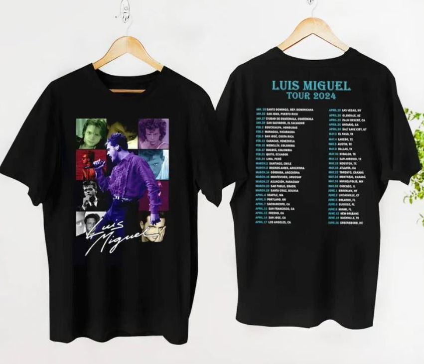 L.Miguel Tour 2024 Music T-Shirt Gift All Fans