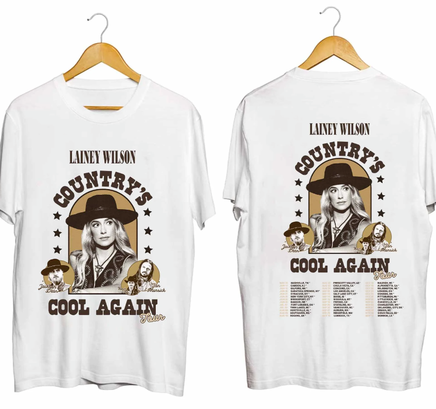 Lainey Wilson Country's Cool Again Tour 2024 T-Shirt