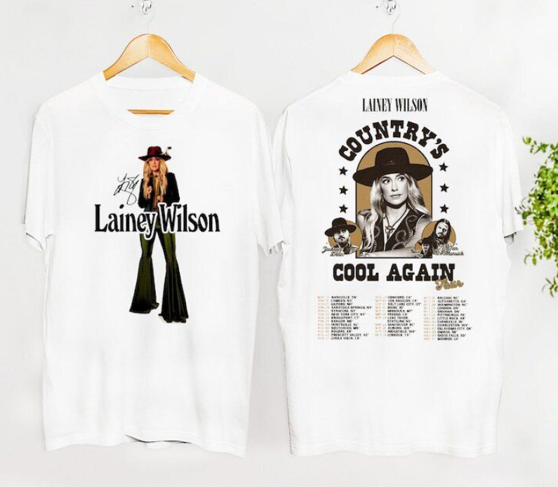 Lainey Wilson Signature Shirt, Lainey Wilson Country's Cool Again Tour 2024 Shirt