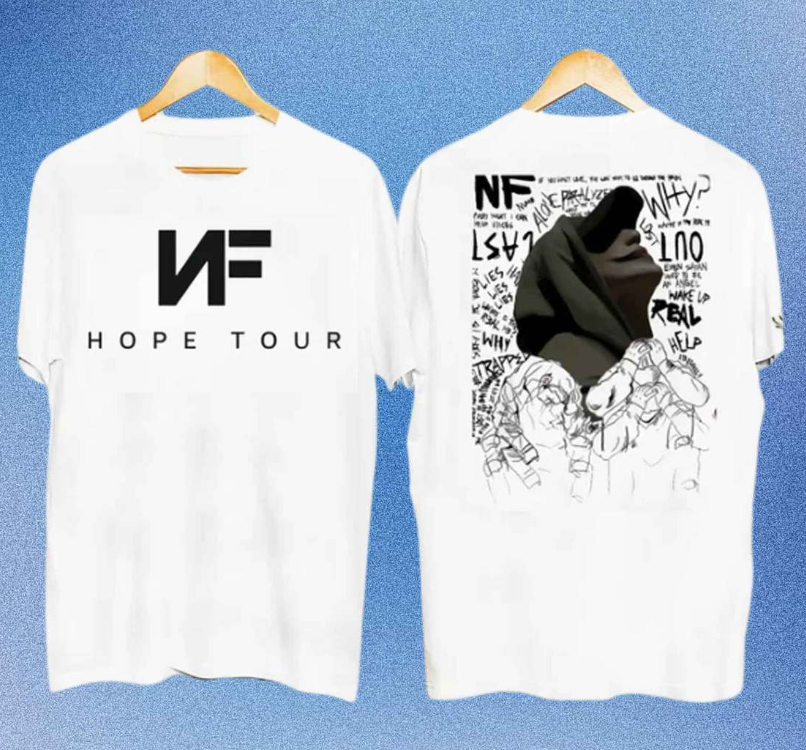 NF Hope Music Tour Concert 2024 T-Shirt Gift All Fans