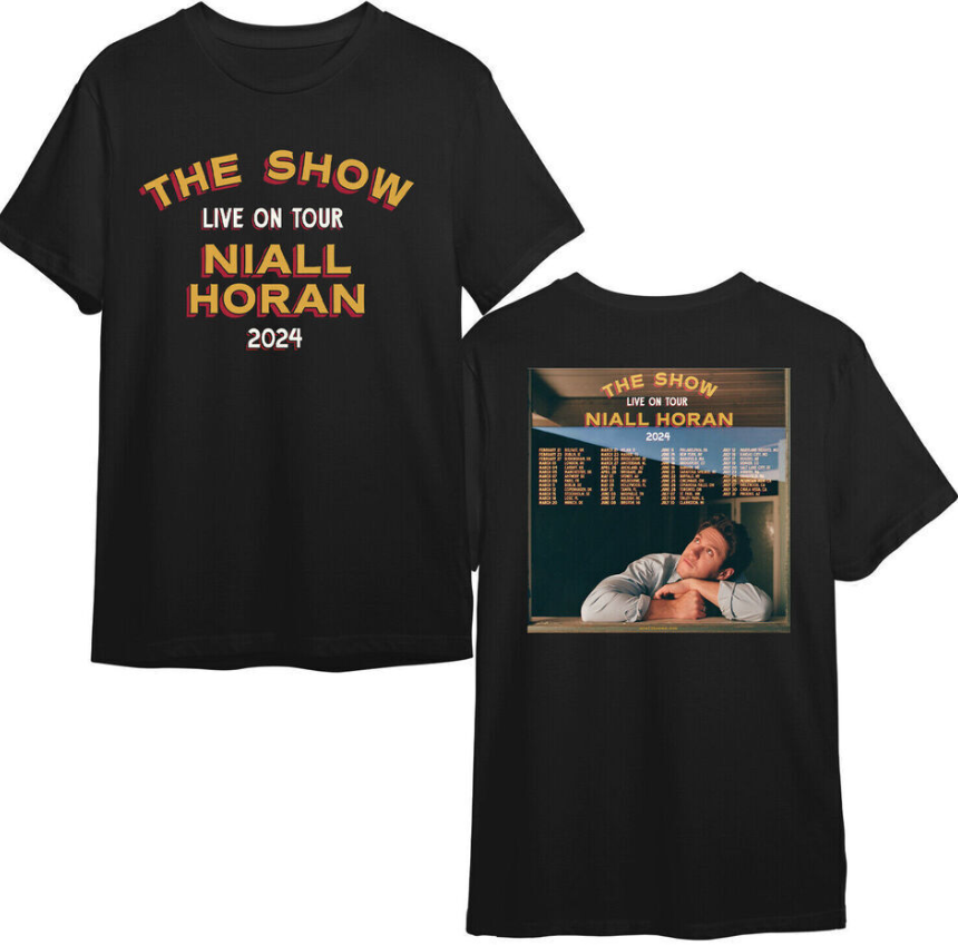 Niall Horan The Show Live On Tour 2024 T-Shirt