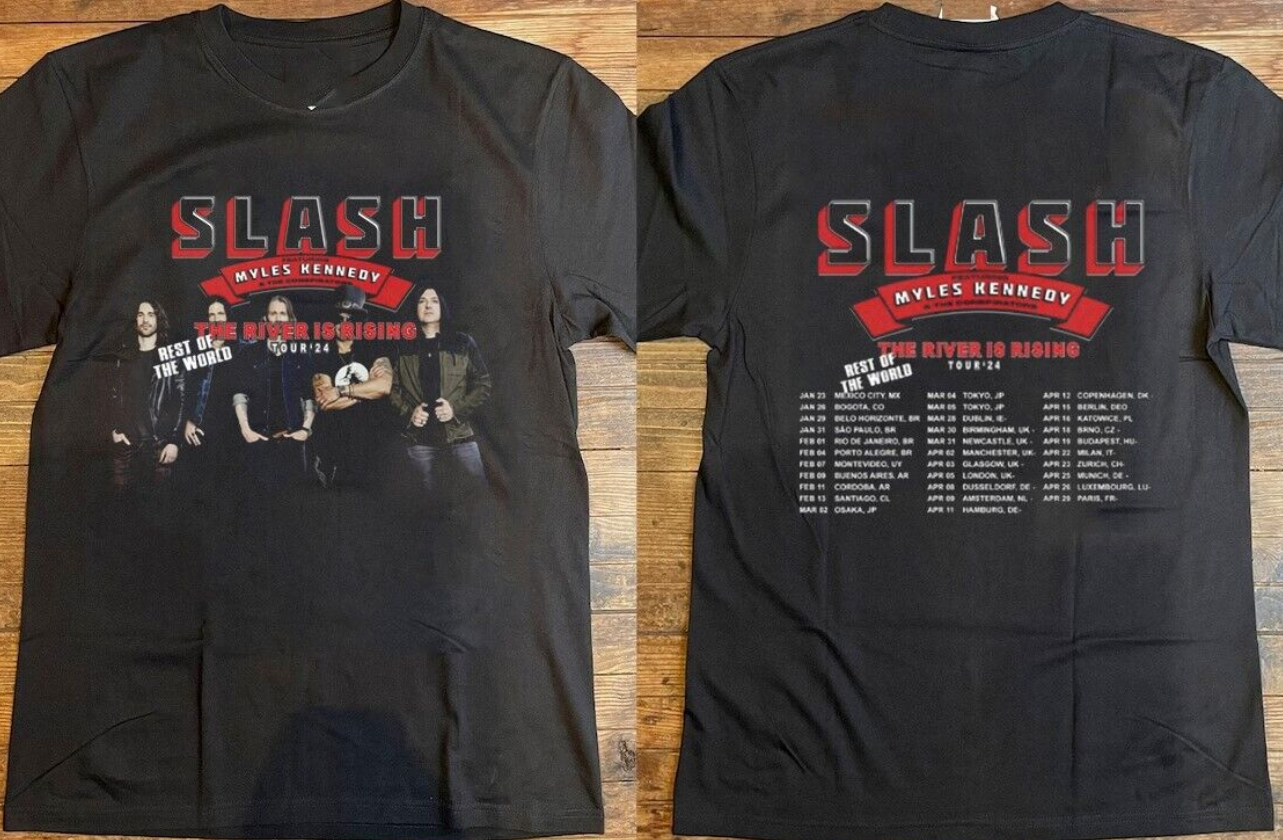 Slash the River Is Rising Tour 2024 T-Shirt