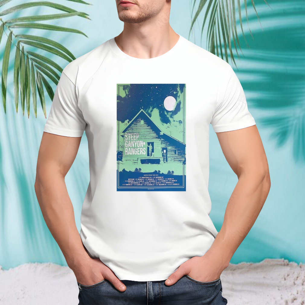Steep Canyon Rangers 2024 Winter Spring Tour Poster Shirt