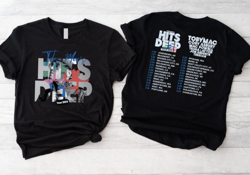 TobyMac Hits Deep Tour 2024 Shirt