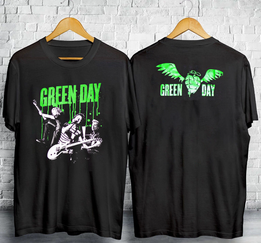 Vintage Green Day The Saviors 2024 Tour Shirt Unisex