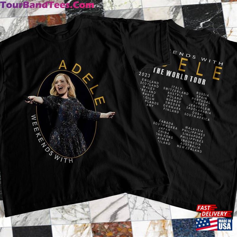 Adele Weekends With World Tour Concert 2024 Shirt Fan Gift Classic Sweatshirt