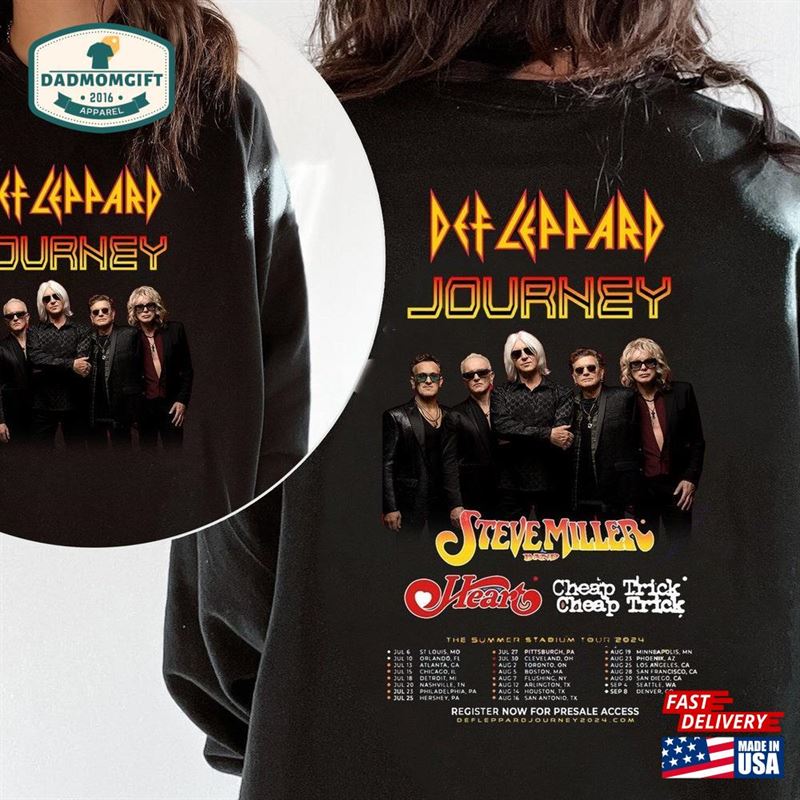 Def Leppard Tour 2024 Shirt Hoodie Sweatshirt