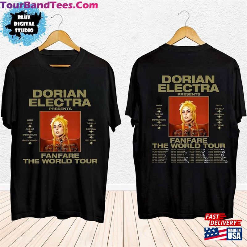 Dorian Electra Fanfare World Tour 2024 Shirt Fan Concert Sweatshirt Classic