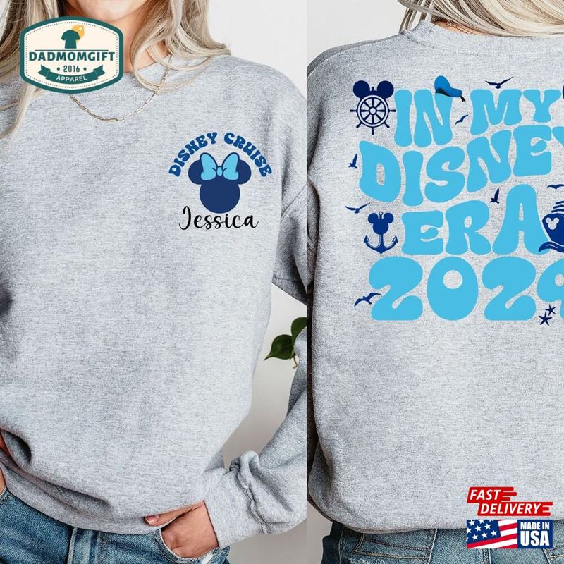 In My Disney Era 2024 Shirt Family Cruise T-Shirt Sweatshirt Line Unisex Classic