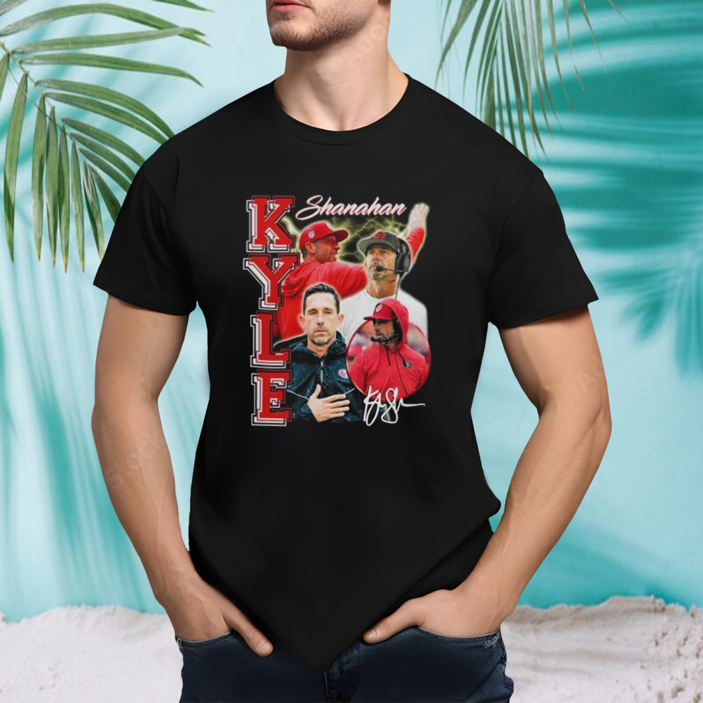 Kyle Shanahan San Francisco 49ers Bootleg Signature 2024 Shirt