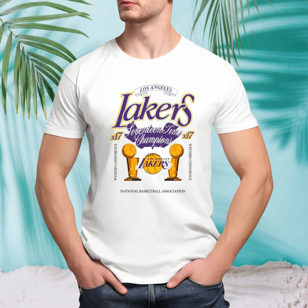 Los Angeles Lakers Seventeen Time Champions Basketball 2024 shirt
