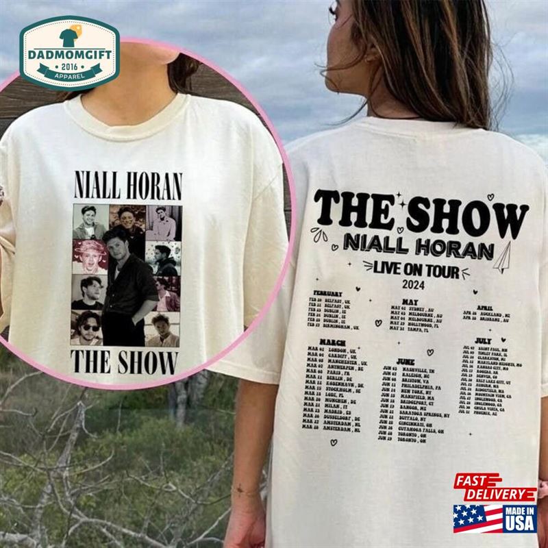 Niall Shirt Horan The Show Live On Tour 2024 T-Shirt Sweatshirt