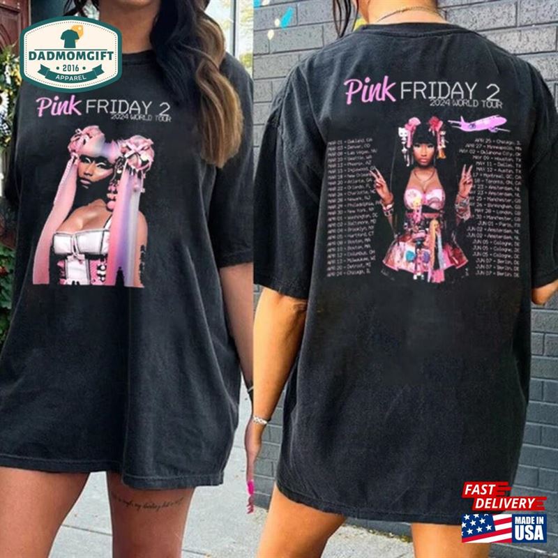 Nicki Minaj Friday 2 Tour Shirt T-Shirt Fan Sweatshirt