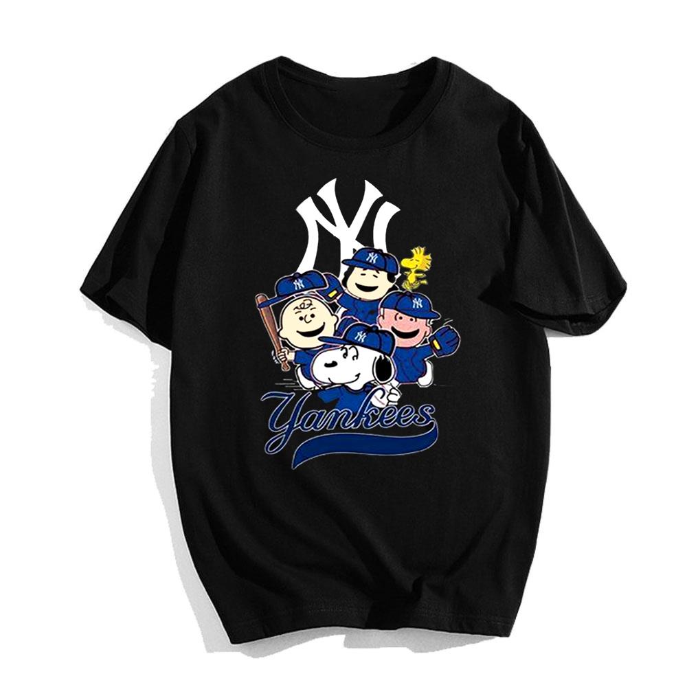Peanuts Snoopy MLB New York Yankees T-Shirt