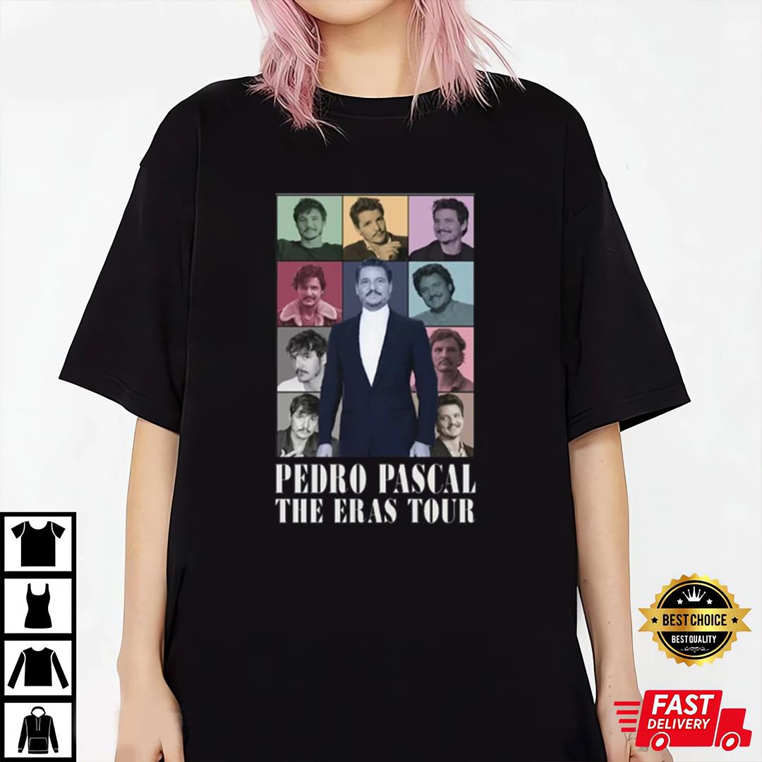 Pedro Pascal The Eras Tour Shirt, Expressions Of Pedro Pascal Shirt, Tv Series Movie Fan Gifts, Eras Tour