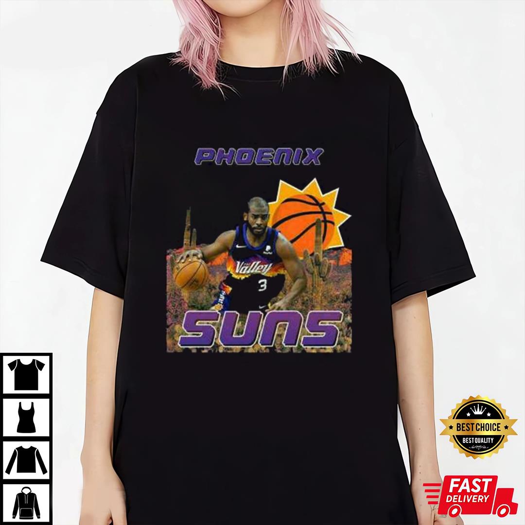Phoenix Suns Chris Paul NBA T-Shirt Merch
